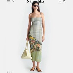 Nanushka Alexa Dress Adolf Fényes capsule collection (NWT)